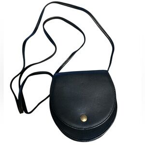 Vintage leather Coach horseshoe belt bag